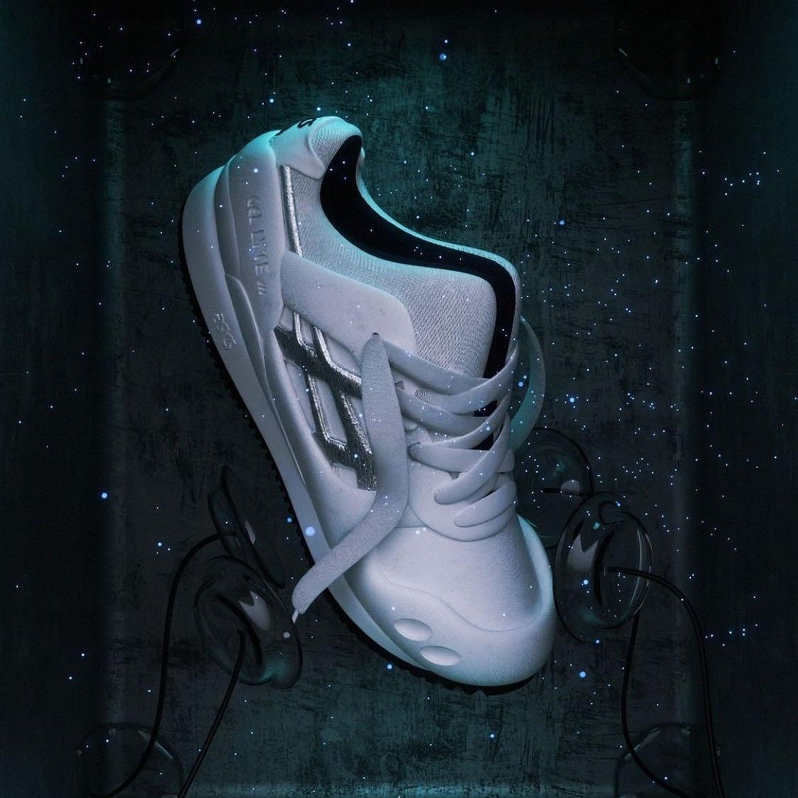 Giày Asics Gel-Lyte 3 x Beams ‘White Black’ 1203A521-100 - Ảnh 2