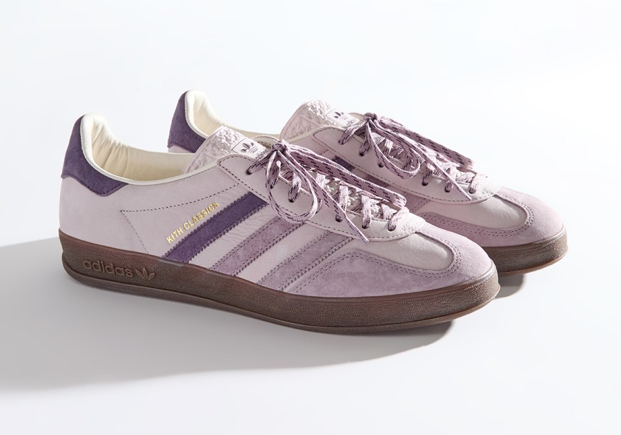 Giày Adidas x Kith Classics Gazelle 'Ash Purple' KC-AOGISP-PLG - Ảnh 2