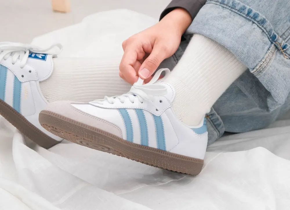 Alternative view of Giày Adidas Samba OG 'Light Blue' JI2003