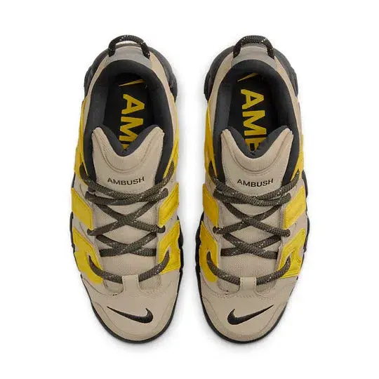 Giày Nike Air More Uptemp Low ‘Ambush Limestone Vivid Sulfur’ FB1299-200 - Ảnh 5