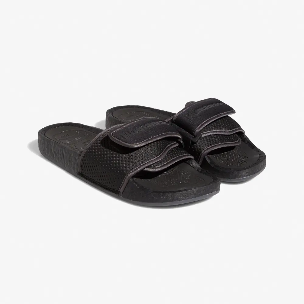 Alternative view of Dép Adidas Chancletas HU Pharrell ‘Core Black’ GX2483
