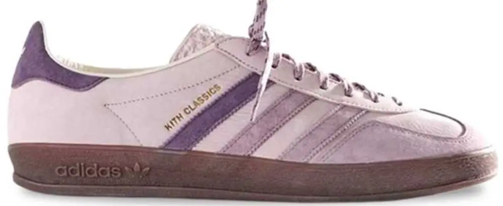 Giày Adidas x Kith Classics Gazelle 'Ash Purple' KC-AOGISP-PLG