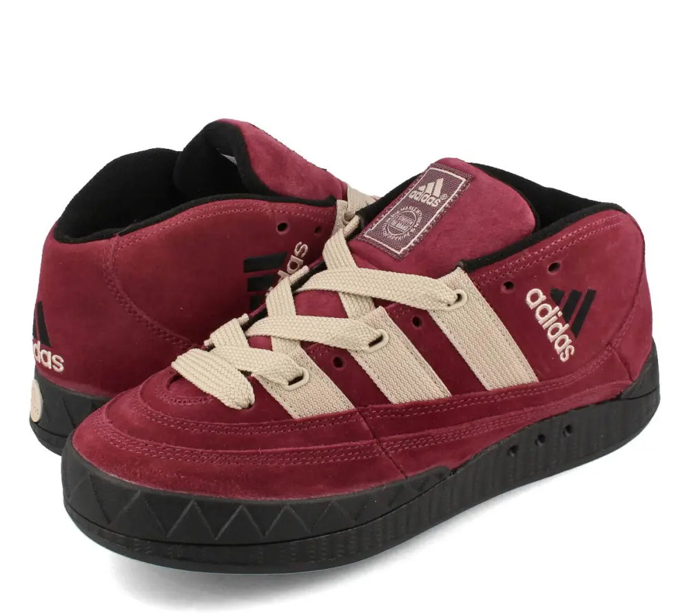 Giày Adidas Adimatic Mid 'Maroon Wonder Beige' IF8790 - Ảnh 3