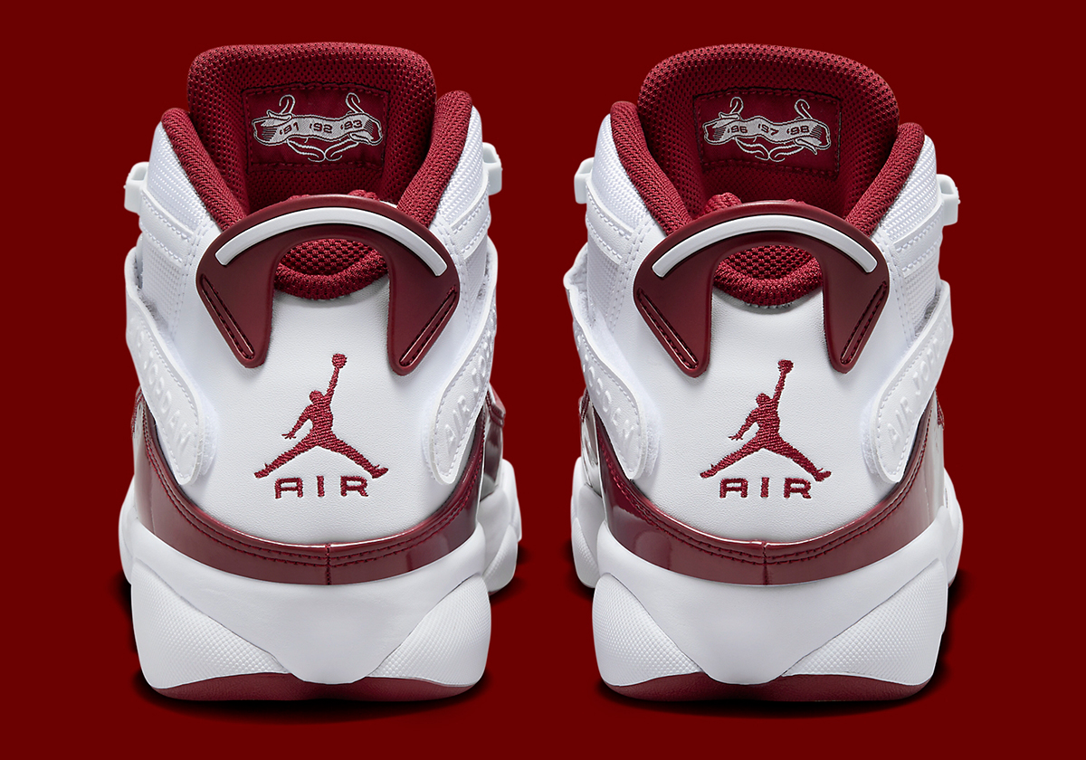 Giày Nike Air Jordan 6 Rings ‘Team Red’ 322992-165 - Ảnh 5