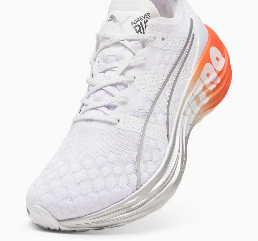 Giày Puma ForeverRun Nitro ‘White Cherry Tomato’ 380017-01 - Ảnh 4