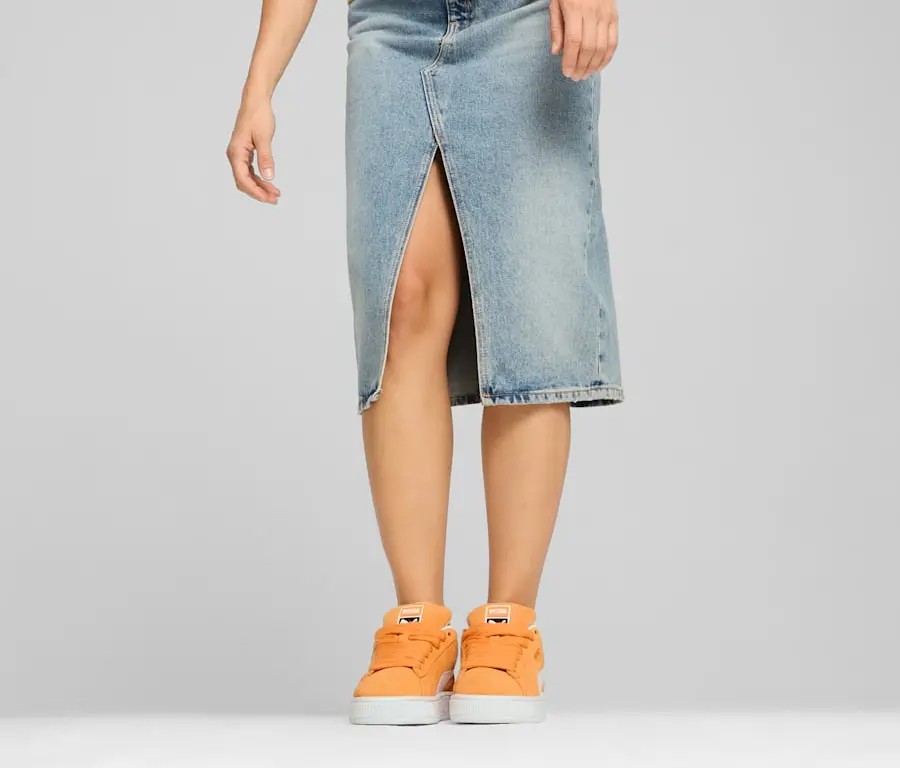 Alternative view of Giày Puma Men's Suede XL 'Orange' 395205-20