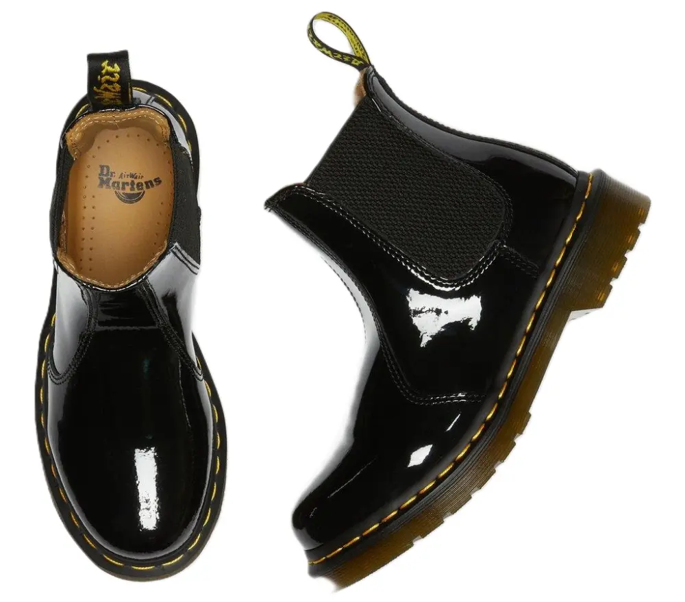 Giày Dr. Martens 2976 Patent Lamper ‘Black’ 25278001 - Ảnh 4