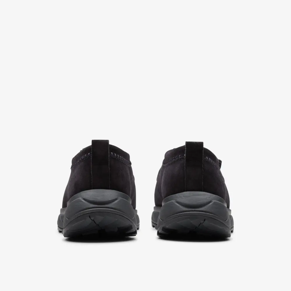 Giày Clarks Mens Walla Eden Lo 'Black Suede' 26175680 - Ảnh 3