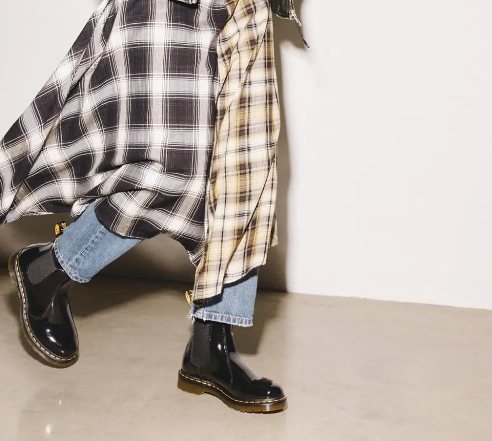 Giày Dr. Martens 2976 Patent Lamper ‘Black’ 25278001 - Ảnh 5