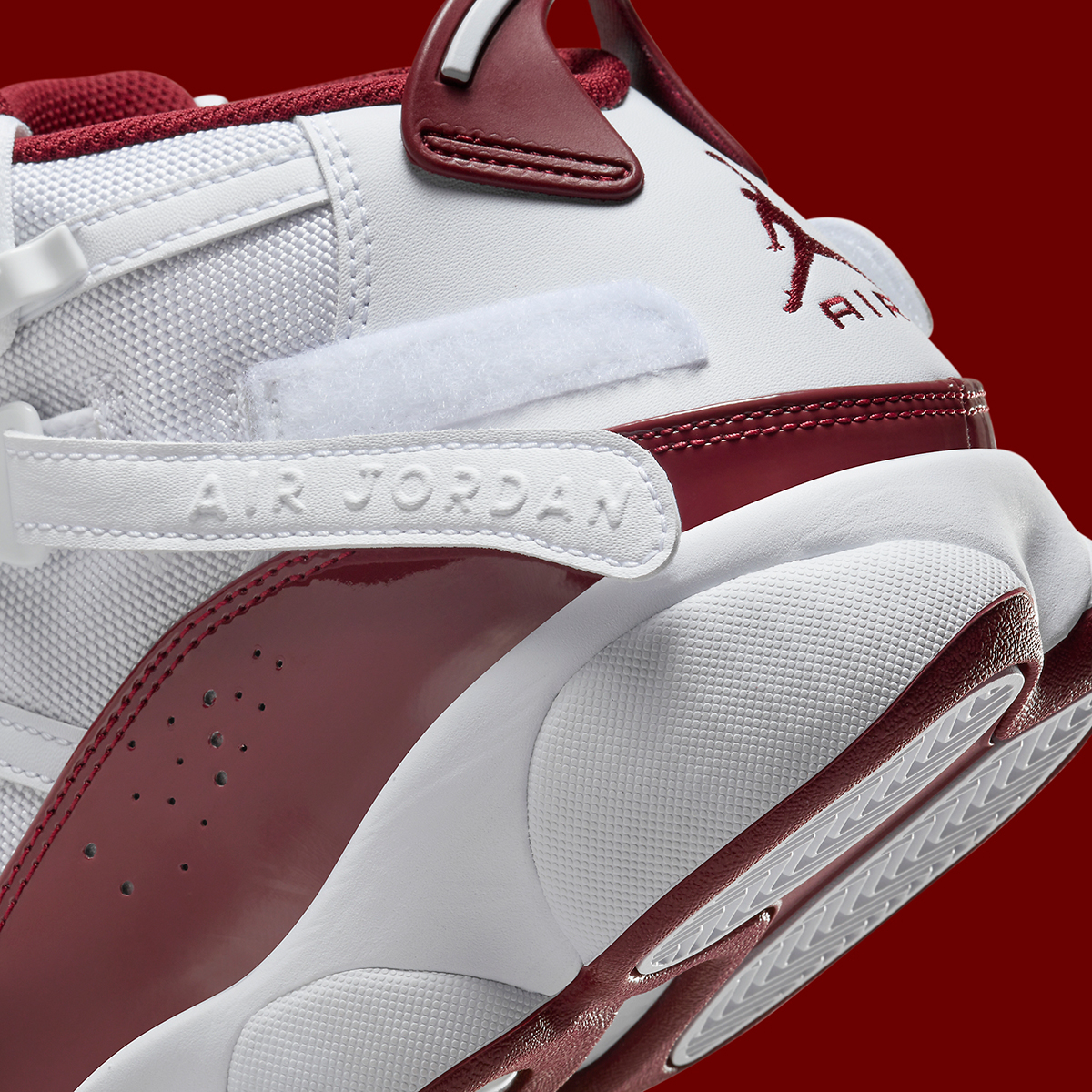 Giày Nike Air Jordan 6 Rings ‘Team Red’ 322992-165 - Ảnh 4