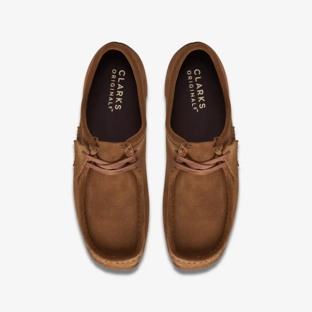 Alternative view of Giày Clarks Originals Wallabee 'Cola Suede' 26155518