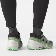 Giày Salomon Speedcross 6 'Black Laurel Wreath Green' L4730130 - Ảnh 5