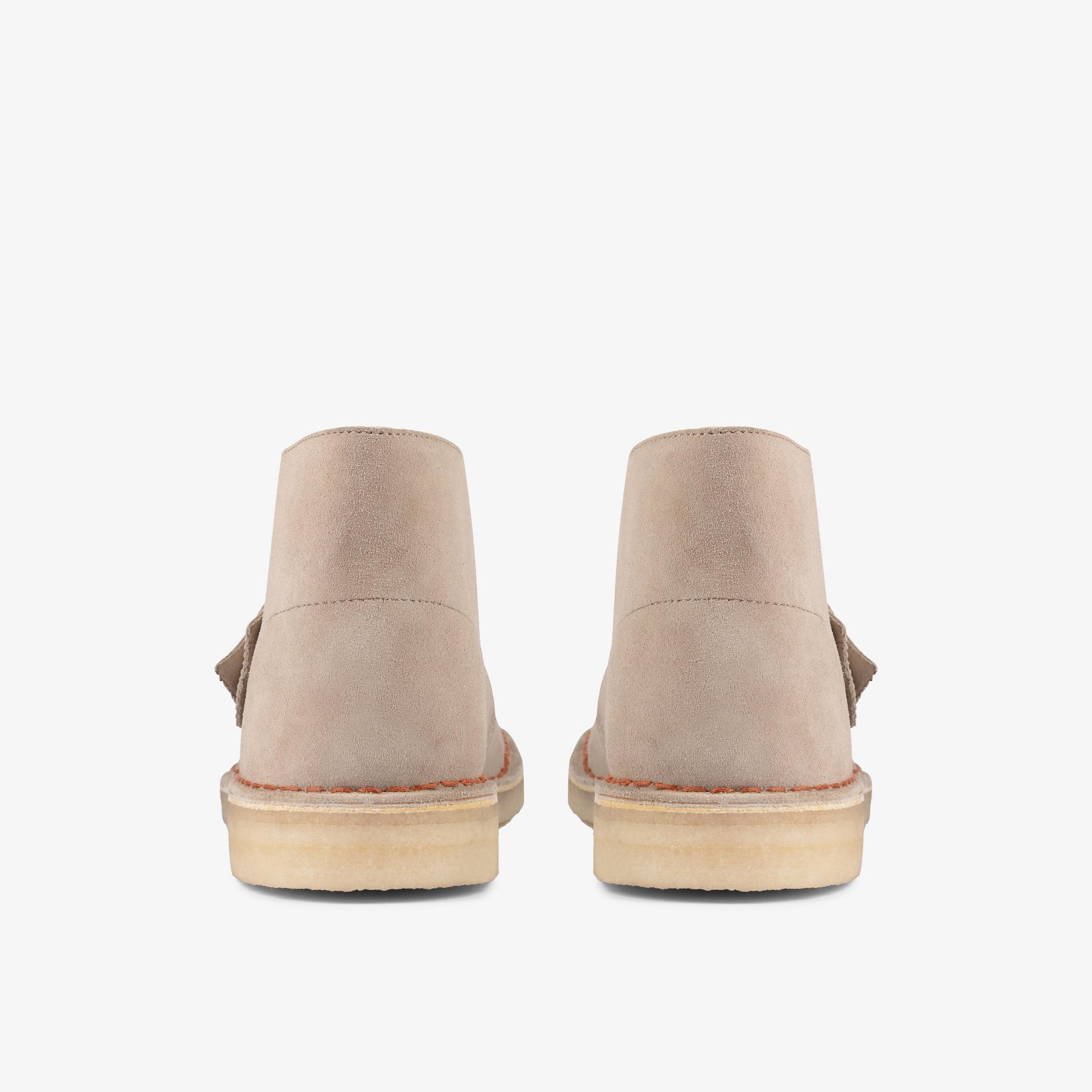 Giày Clarks Mens Desert Boot 'Sand Suede' 26155527 - Ảnh 4