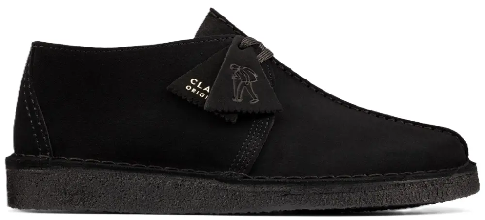 Giày Clarks Originals Desert Trek 'Black Suede' 26155486