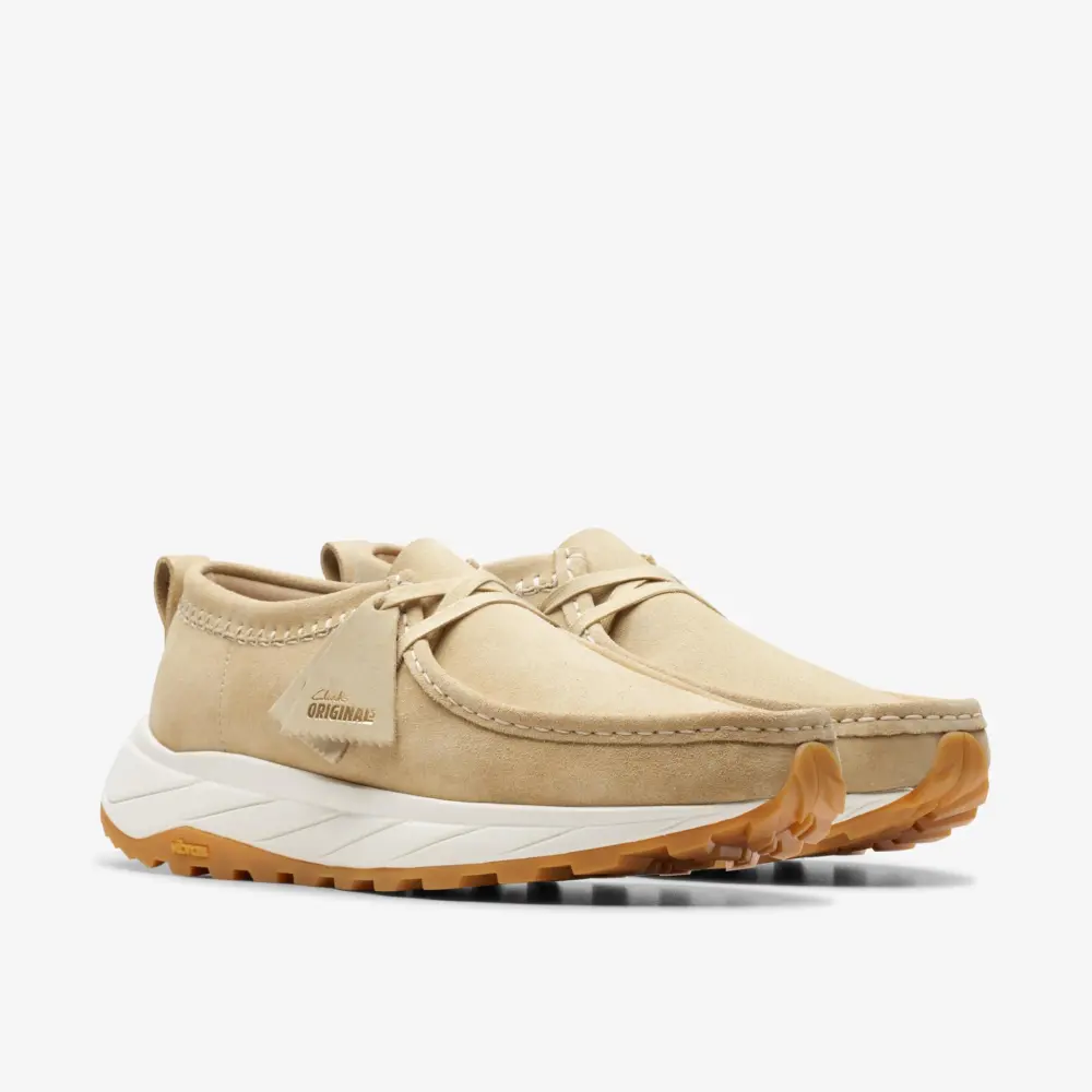 Giày Clarks Mens Walla Eden Lo 'Maple Suede' 26176533 - Ảnh 5