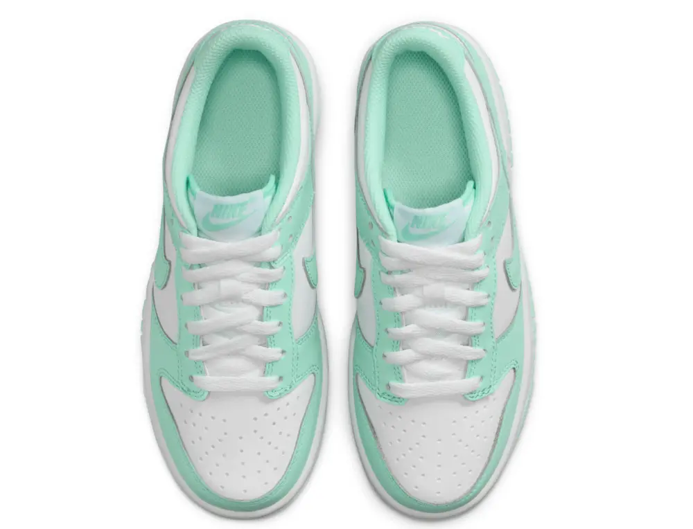 Giày Nike Dunk Low Mint Foam (GS) FZ3534-100 - Ảnh 5