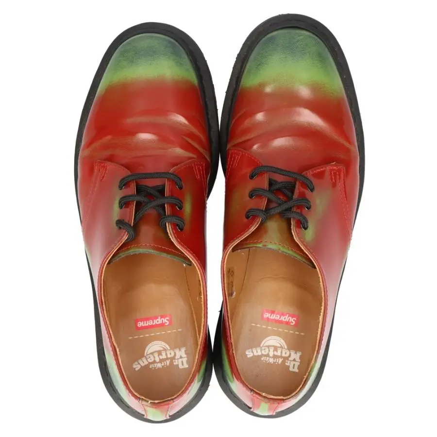 Giày Dr.Martens Supreme x 1461 'Wear Away Pack Red' 32127640 - Ảnh 4