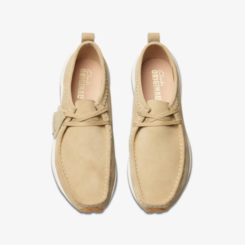 Giày Clarks Mens Walla Eden Lo 'Maple Suede' 26176533 - Ảnh 7