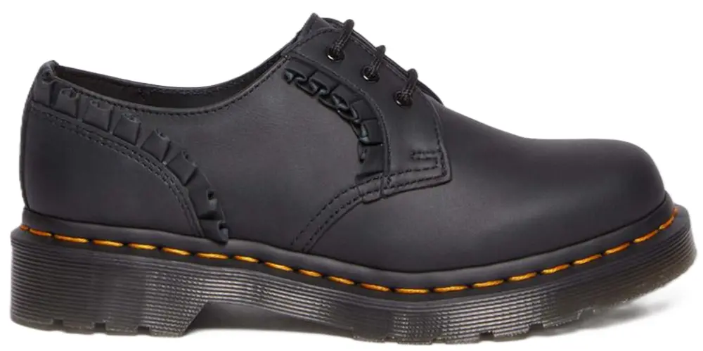 Giày Dr. Martens 1461 Frill Nappa Leather Oxford ‘Black’ 30696001