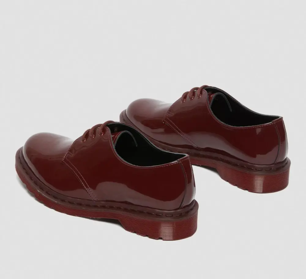 Alternative view of Giày Dr. Martens 1461 Mono Shoe 'Red' 27138601