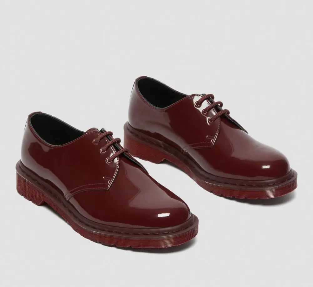 Giày Dr. Martens 1461 Mono Shoe 'Red' 27138601 - Ảnh 3