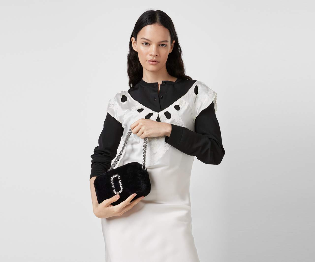 Túi Marc Jacobs 'Black' H159M01RE21 - Ảnh 3