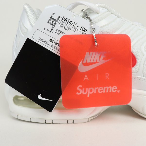 Giày Nike Supreme x Air Max Plus TN ‘White’ DA1472-100 - Ảnh 4