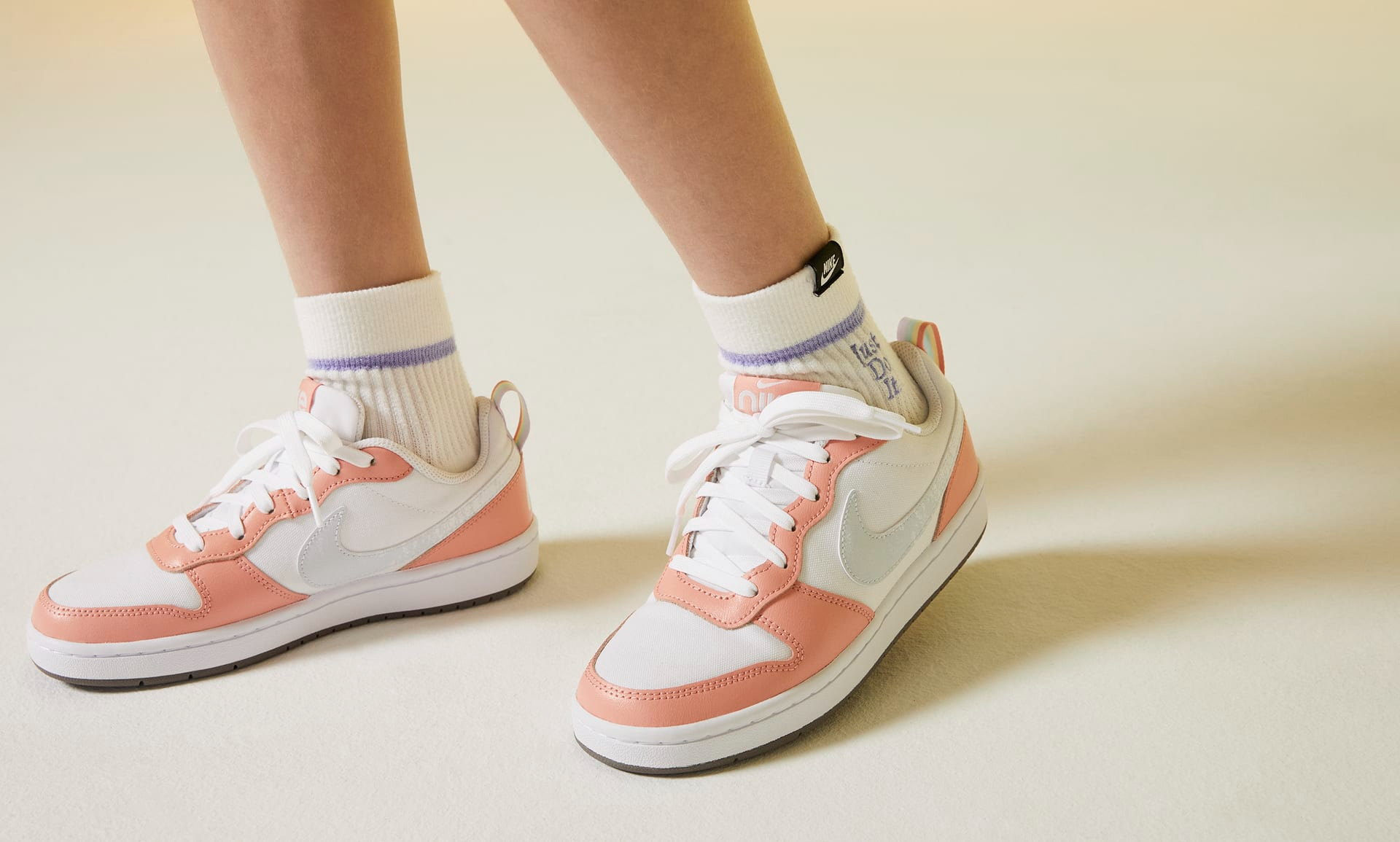 Giày Nike Court Borough Low 2 SE ‘Pink’ DM1216-100 - Ảnh 6