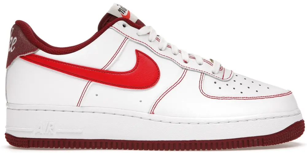 Giày Nike Air Force 1 ’07 First Use White Team Red DA8478-101
