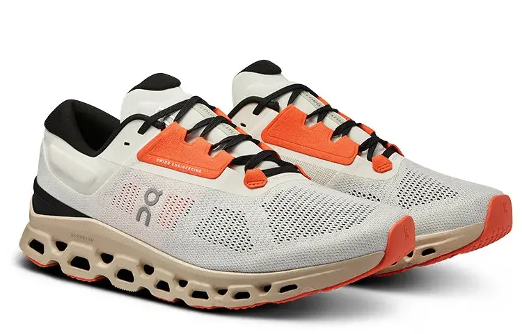 Giày On Running Cloudstratus 3 'White Orange' 3MD30110248 - Ảnh 7