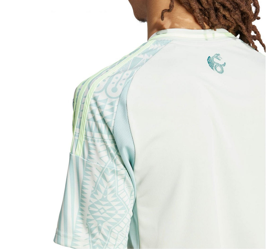 Áo Adidas Mexico 24 New Jersey 'Linen Green' IP6384 - Ảnh 4