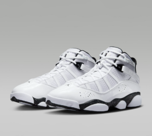 Alternative view of Giày Nike Air Jordan 6 Rings Reverse ‘Oreo’ 322992-111