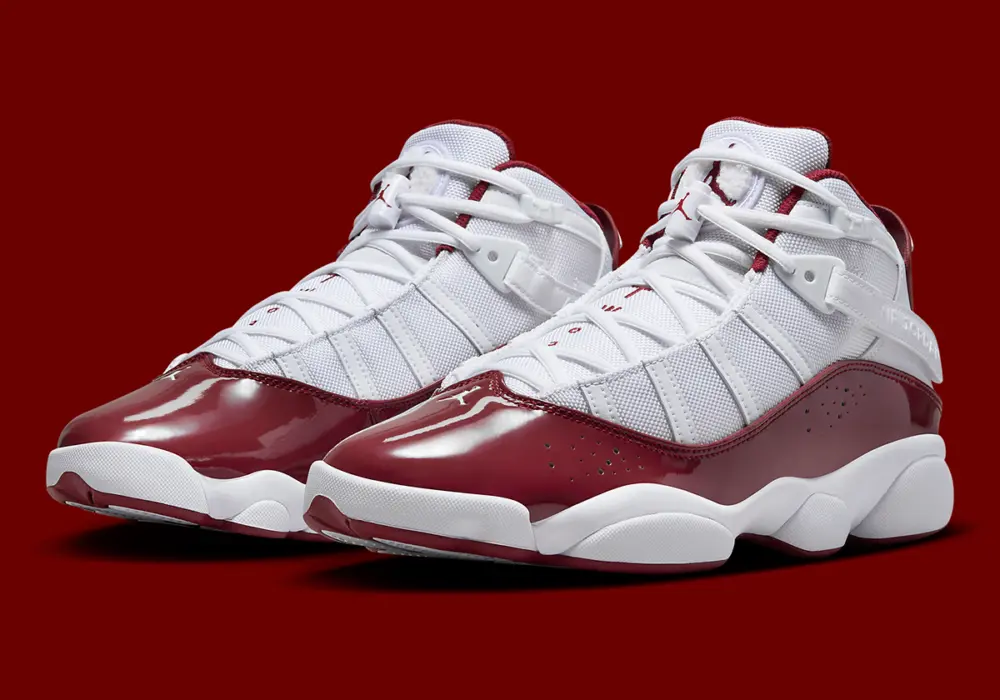 Alternative view of Giày Nike Air Jordan 6 Rings ‘Team Red’ 322992-165