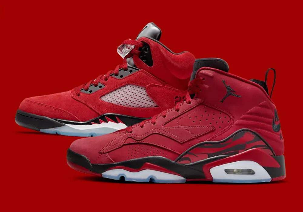 Giày Nike Air Jordan Jumpman MVP Raging Bull 'Red' DZ4475-600 - Ảnh 4