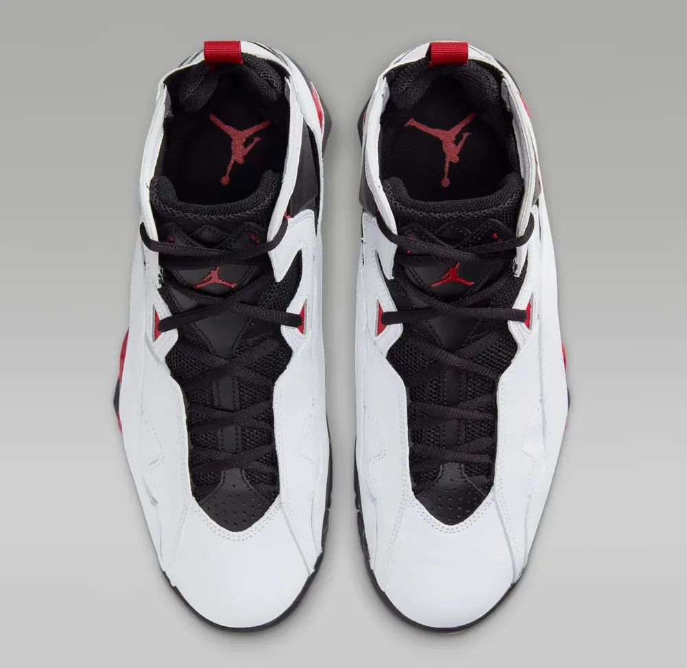 Giày Nike Air Jordan True Flight ‘Black Varsity Red’ 342964-160 - Ảnh 3