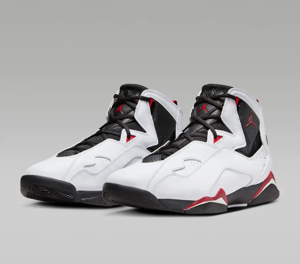 Alternative view of Giày Nike Air Jordan True Flight ‘Black Varsity Red’ 342964-160