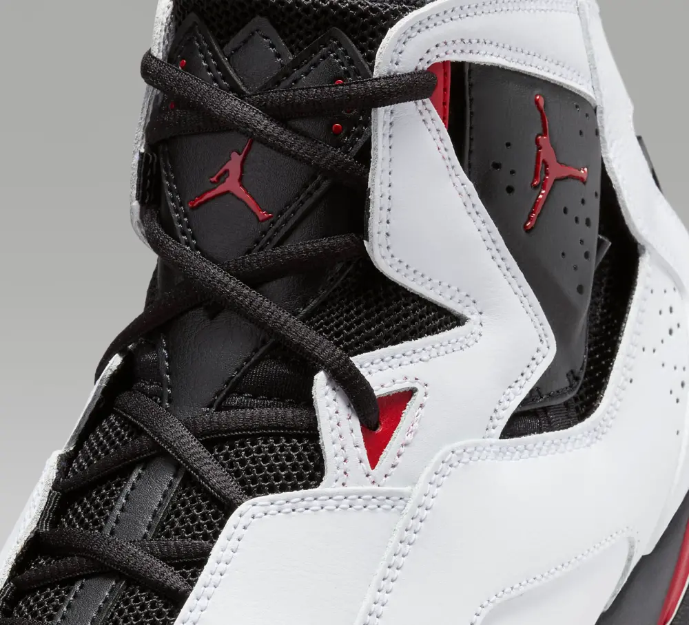 Giày Nike Air Jordan True Flight ‘Black Varsity Red’ 342964-160 - Ảnh 5