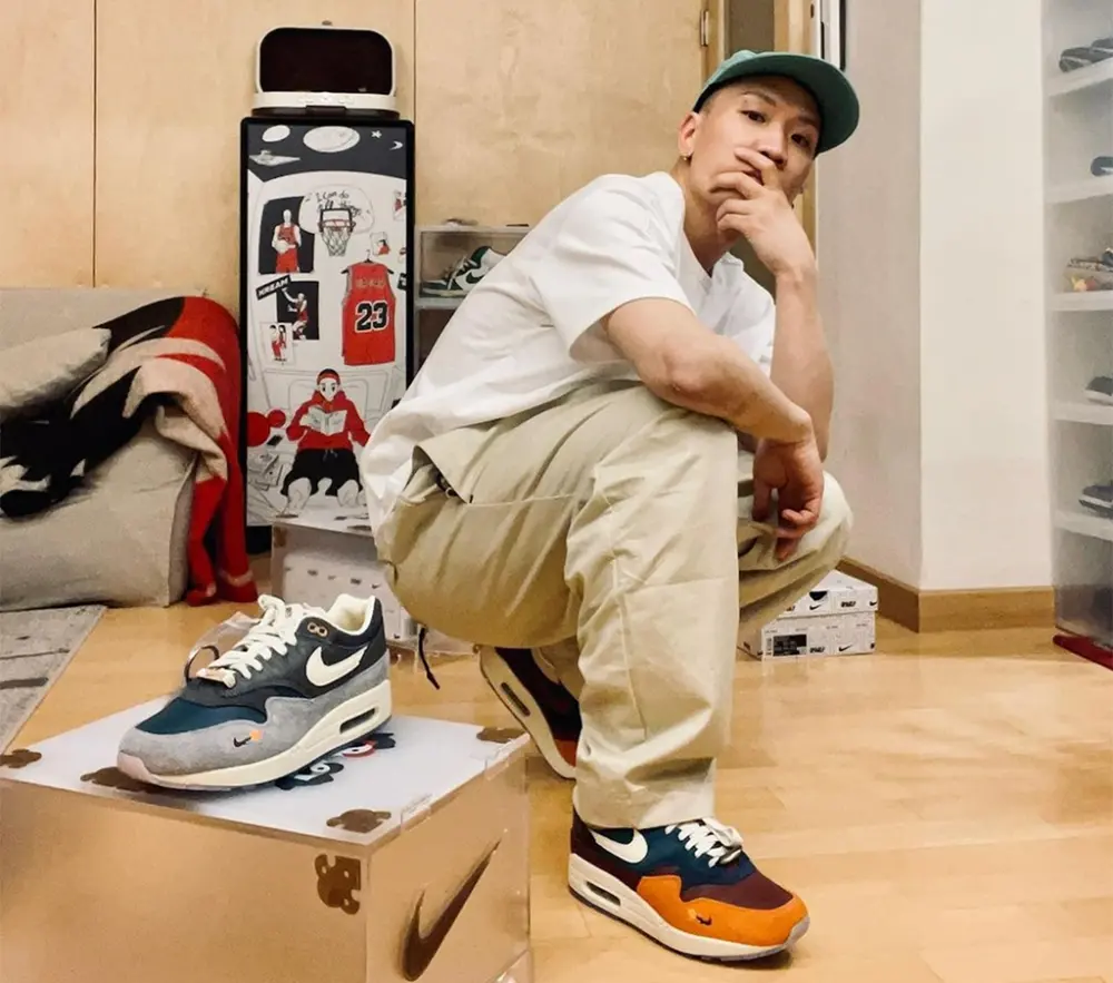 Alternative view of Giày Nike Air Max 1 Kasina Won Ang ‘Orange’ DQ8475-800