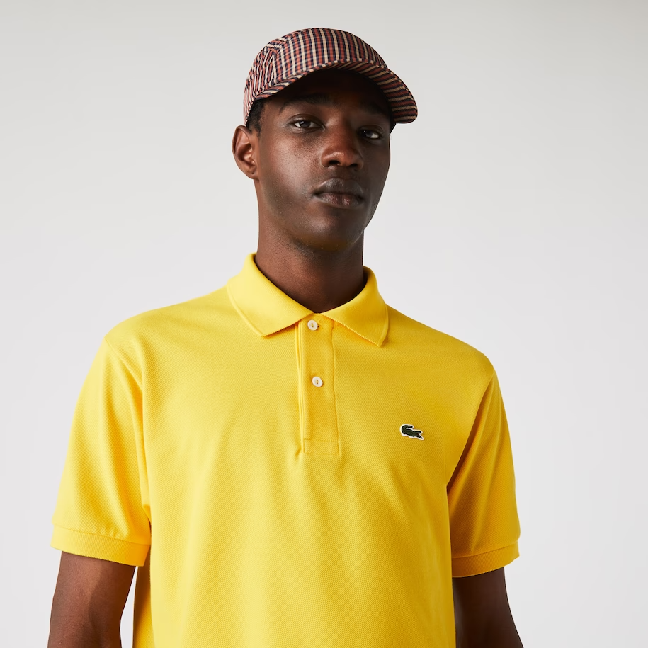 Áo Lacoste Men’s Classic Fit L1212 Polo ‘Yellow’ L1212-ZAP - Ảnh 3