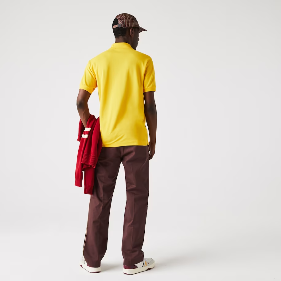 Áo Lacoste Men’s Classic Fit L1212 Polo ‘Yellow’ L1212-ZAP - Ảnh 4
