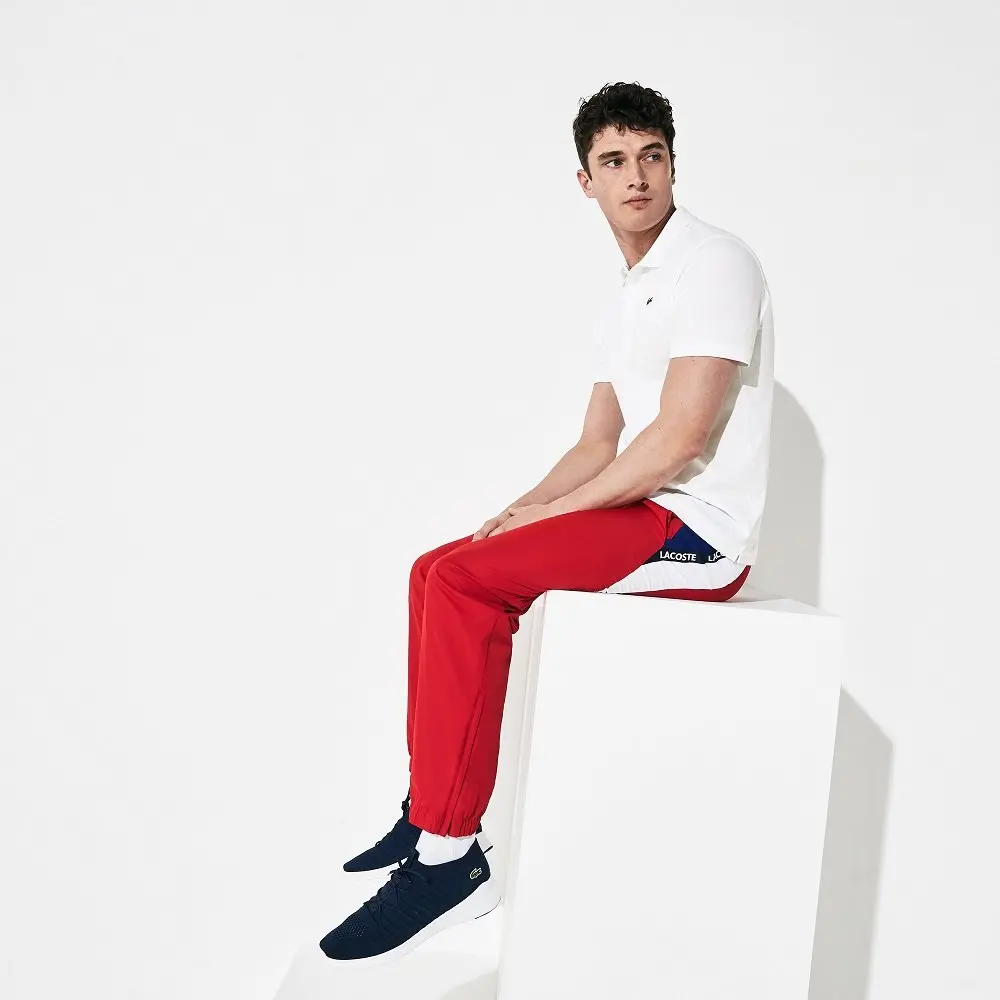 Alternative view of Áo Lacoste Sports Unisex Sleeve ‘White’ Polo T-shirt L1230-20B-001