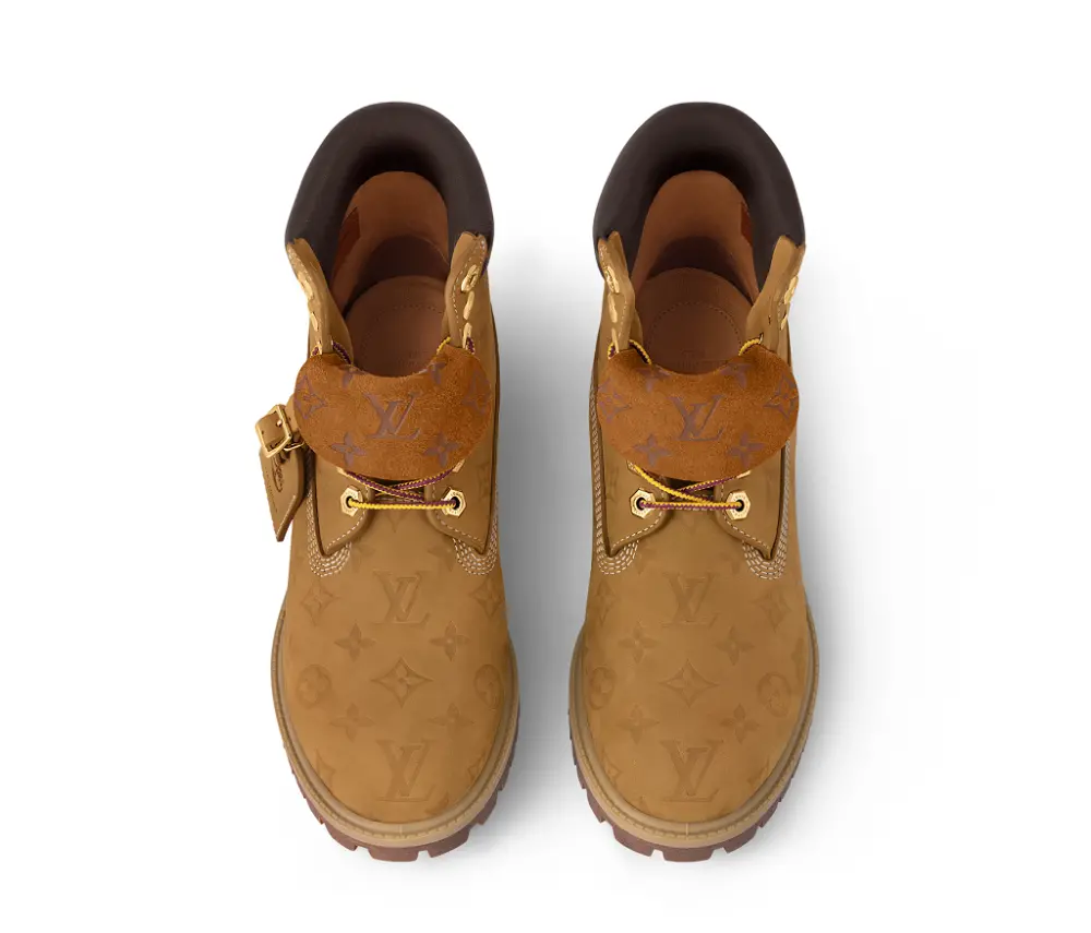 Giày Louis Vuiton x Timberland 6-In Ankle Boot 1AD7YN - Ảnh 5