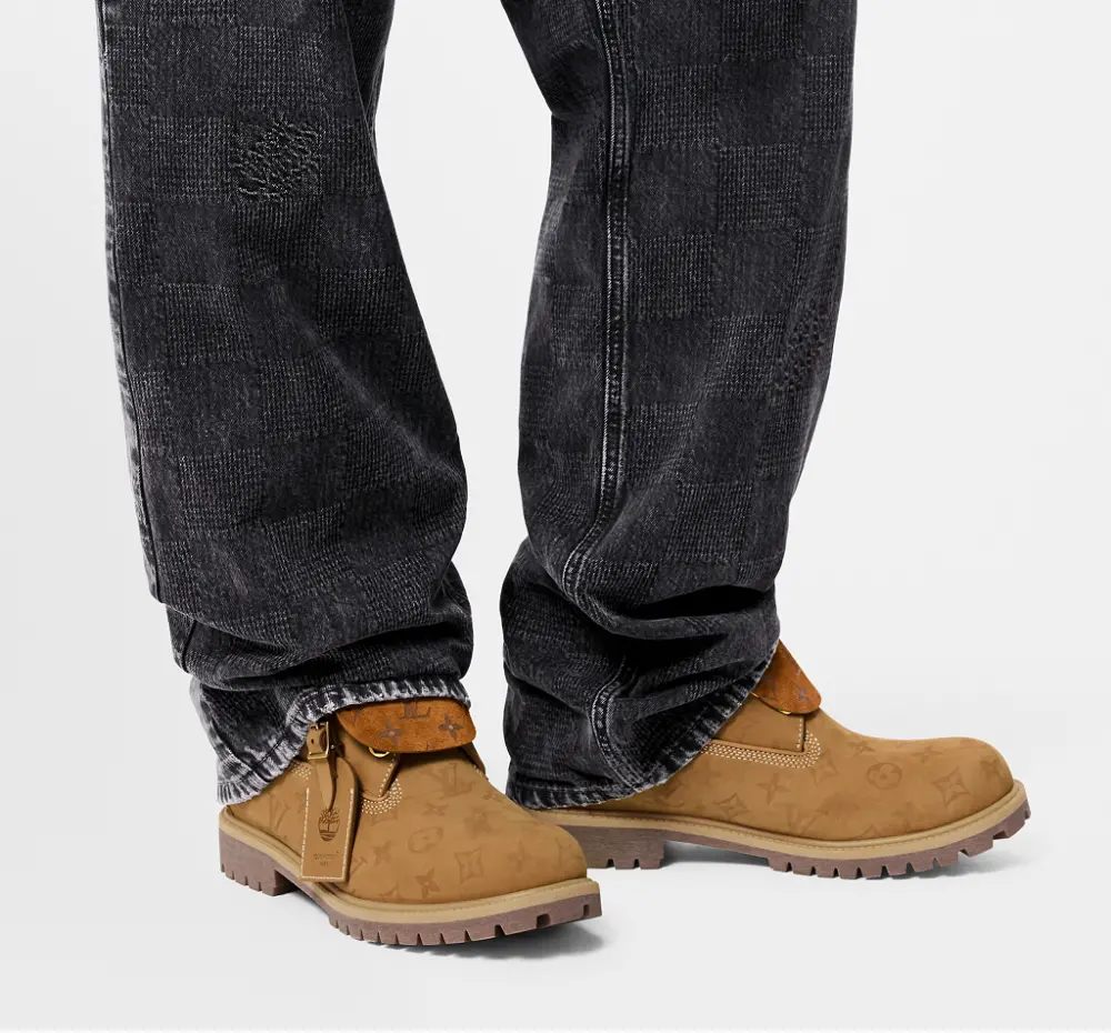 Giày Louis Vuiton x Timberland 6-In Ankle Boot 1AD7YN - Ảnh 3