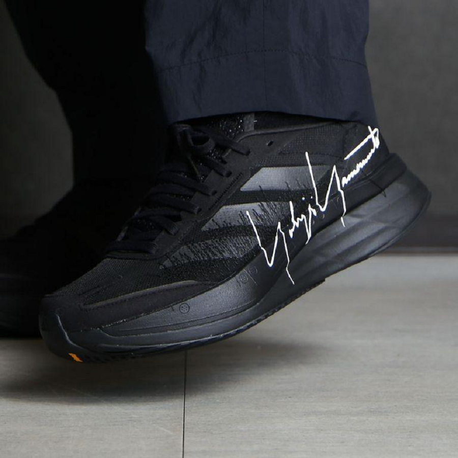 Giày Adidas Y-3 adiZero Boston 11 ‘Black White’ IE9395 - Ảnh 4