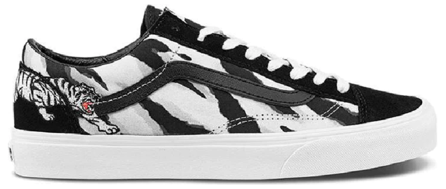 Giày Vans Tiger Style 36 Low-Top ‘Black White’ VN0A3DZ3WHT