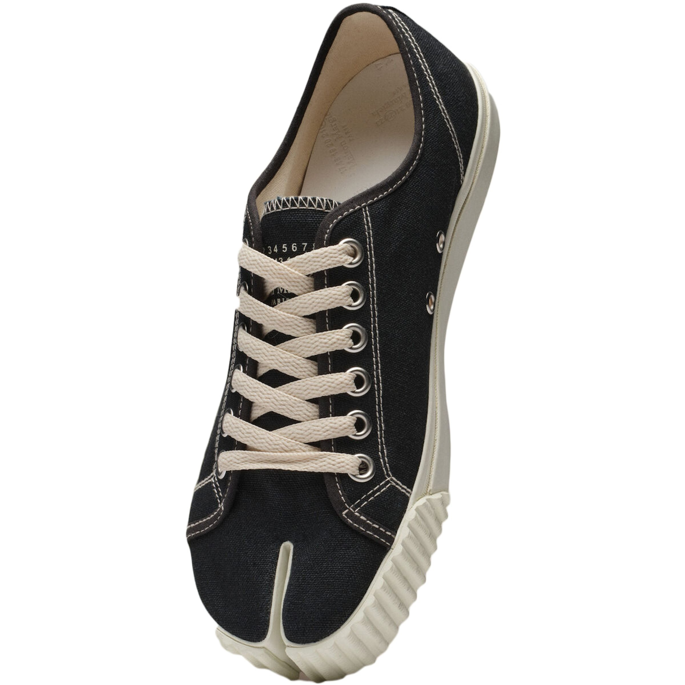 Giày Maison Margiela Tabi Low Top 'Black White' S38WS0185P4291H0958 - Ảnh 4