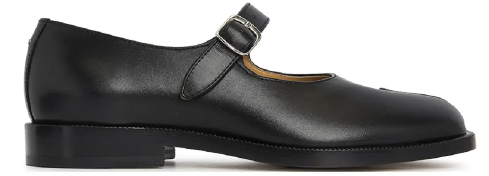 Giày Maison Margiela Tabi Mary Jane 'Black' S39WL0119-P3292-T8013