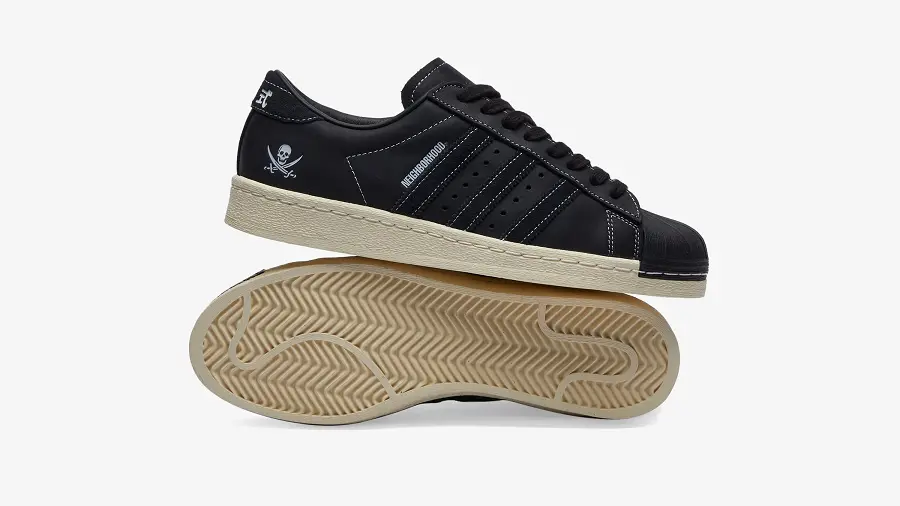Alternative view of Giày Adidas Superstar 'Core Black' ID8650