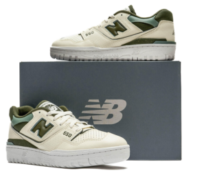 Alternative view of Giày New Balance 550 'Angora Green' BBW550DI