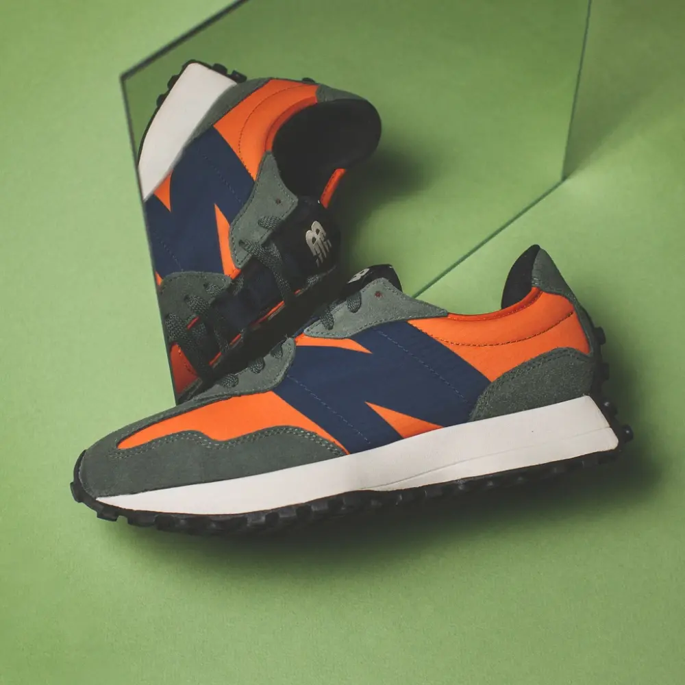 Alternative view of Giày New Balance 327 ‘Dark Blaze Natural Indigo’ MS327TB